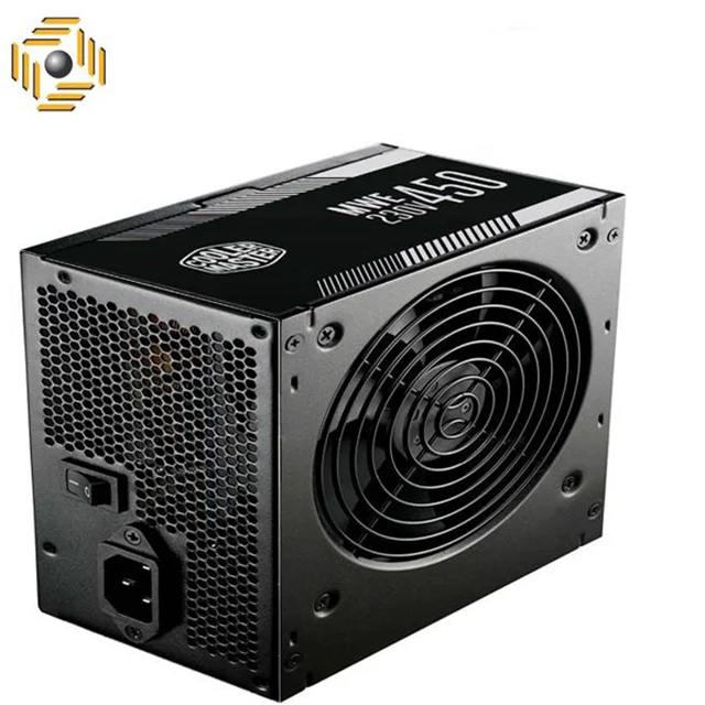 منبع تغذیه کامپیوتر کولر مستر مدل MWE white 450