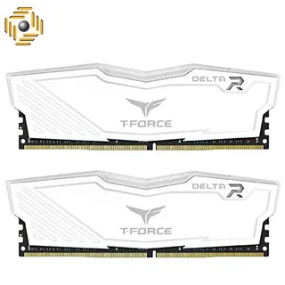 رم دسکتاپ DDR4 دو کاناله 3000 مگاهرتز CL16 تیم گروپ مدل T-Force Delta RGB ظرفیت 16 گیگابایت