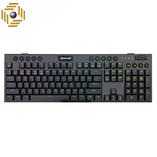 کیبورد بی سیم مکانیکال گیمینگ ردراگون K618 Horus RGB