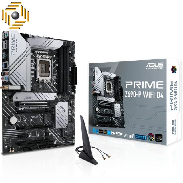 مادربرد ایسوس مدل PRIME Z690-P D4 WIFI