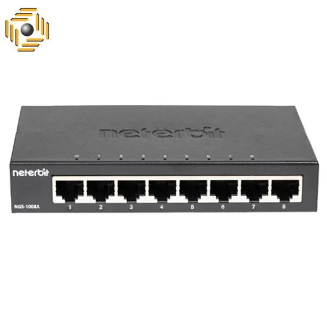 سوییچ 8 پورت نتربیت مدل NGS-1008A