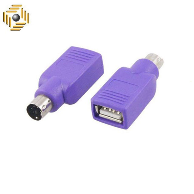 تبدیل USB به PS2 (بنفش)