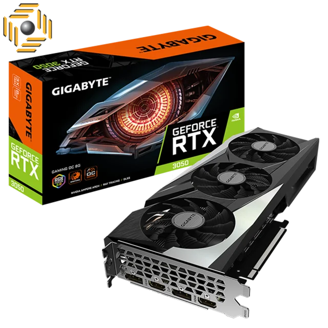 کارت گرافیک گیگابایت RTX 3050 GAMING OC 8G