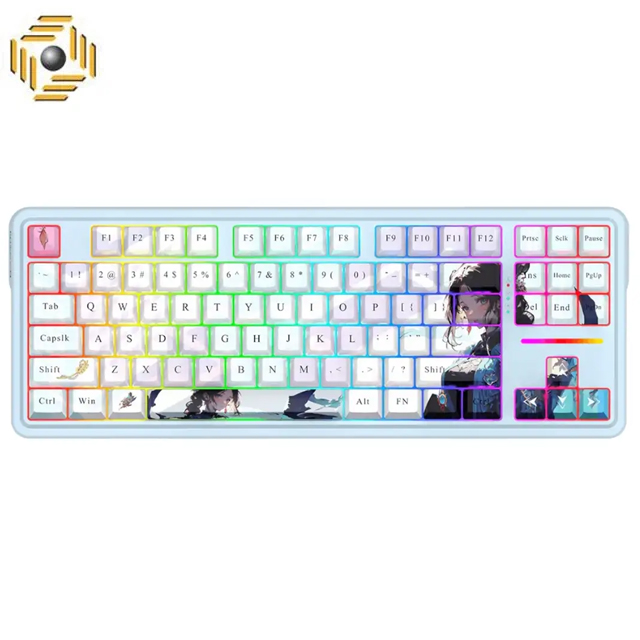 کیبورد بی سیم/باسیم مکانیکال گیمینگ ردراگون Antonium K728 PRO AK