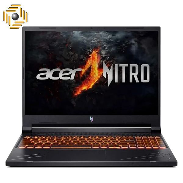 لپ تاپ 16 اینچی ایسر مدل Nitro V16 ANV16-71-760Q-i7 14650HX-16GB DDR5-512GB SSD-RTX4050-FHD 165Hz