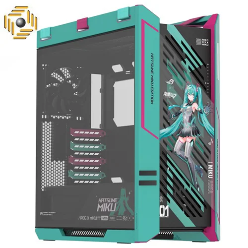 کیس کامپیوتر ایسوس مدل ASUS ROG HELIOS II HATSUNE MIKU EDITION