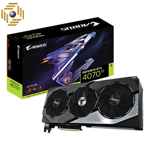 کارت گرافیک گیگابایت GeForce RTX 4070 Ti AORUS ELITE 12G