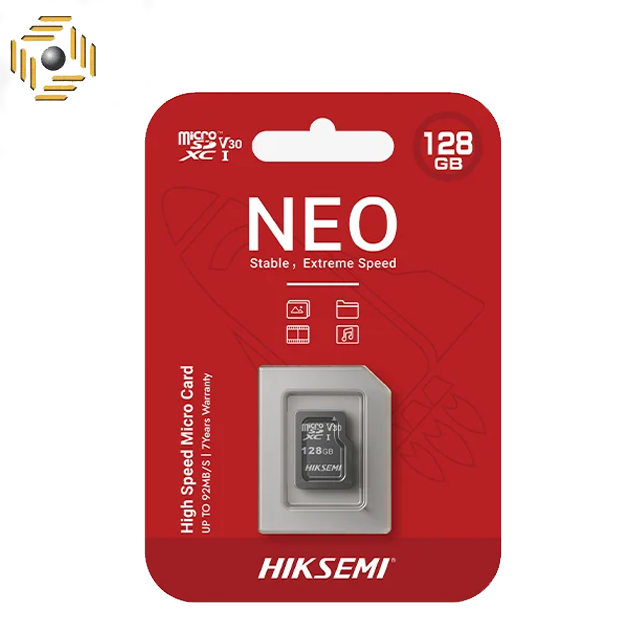 کارت حافظه میکرو اس‌دی هایک‌سمی مدل NEO ظرفیت ۱۲۸ گیگابایت
