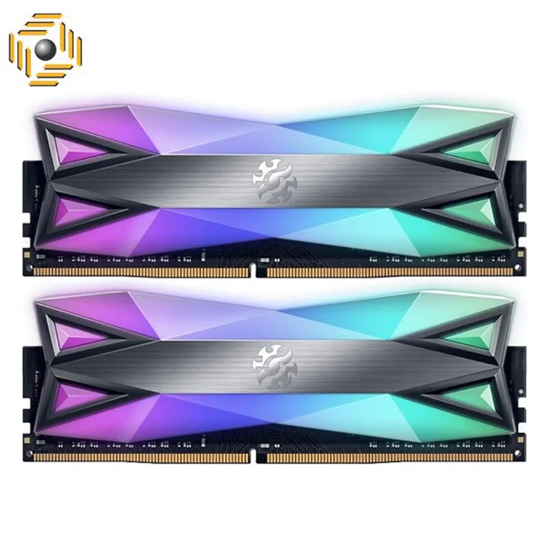 رم دسکتاپ DDR4 دو کاناله 3000 مگاهرتز CL16 ای دیتا ایکس پی جی مدل SPECTRIX D60G RGB ظرفیت 32 گیگابایت