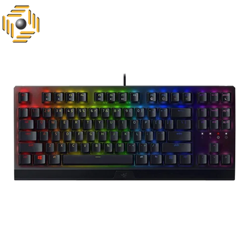 کیبورد گیمینگ ریزر مدل BlackWidow V3 TKL GREEN Switch
