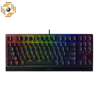 کیبورد گیمینگ ریزر مدل BlackWidow V3 TKL Yellow Switch