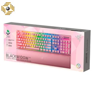 کیبورد گیمینگ ریزر  BlackWidow V3 Yellow Switch Quartz Edition