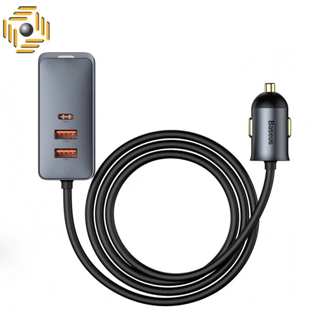 شارژر فندکی باسئوس مدل CCBT-B0G 120W
