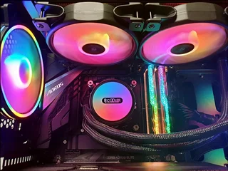 خنک کننده پردازنده پی سی کولر مدل PCcooler GI-CX360 ARGB