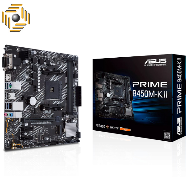 مادربرد ایسوس ASUS PRIME B450M-K II DDR4
