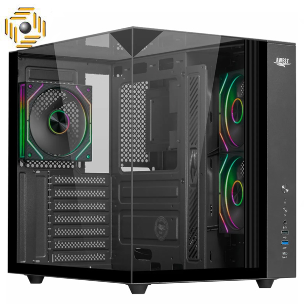 کیس گیمینگ اوست  AQ15 TG B