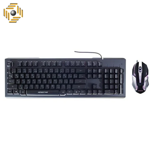 کیبورد و ماوس گیمینگ کینگ استار مدل KBM285G