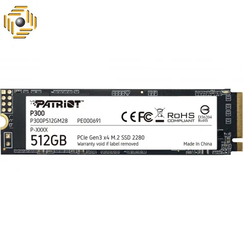 اس اس دی پاتریوت P300 M.2 NVMe 512GB