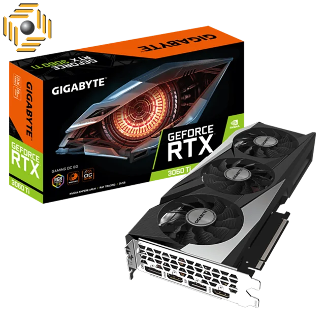 کارت گرافیک گیگابایت GeForce RTX 3060 Ti GAMING OC 8G