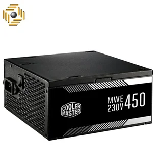 منبع تغذیه کامپیوتر کولر مستر مدل MWE white 450
