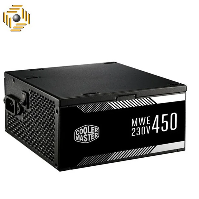منبع تغذیه کامپیوتر کولر مستر مدل MWE white 450