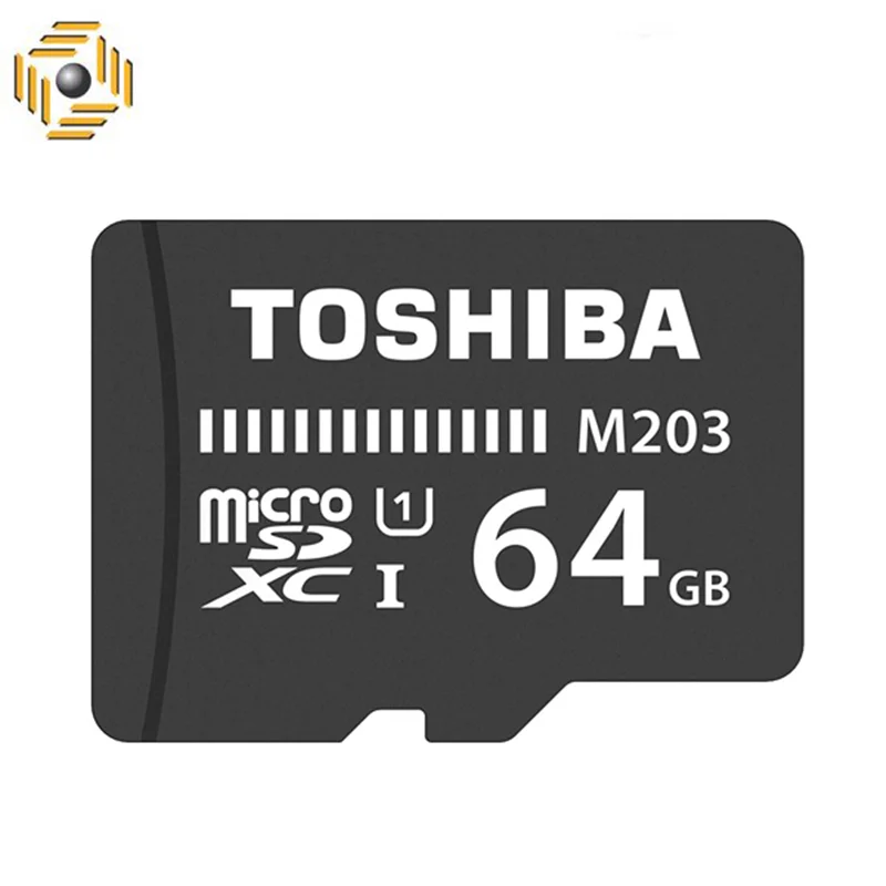 کارت حافظه microSDHC توشیبا مدل M203 کلاس 10 استاندارد UHS-I سرعت 100MBps ظرفیت 64 گیگابایت