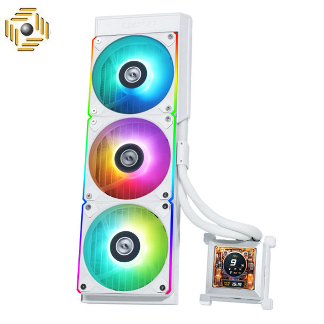 خنک کننده مایع پردازنده لیان لی HydroShift LCD 360R White