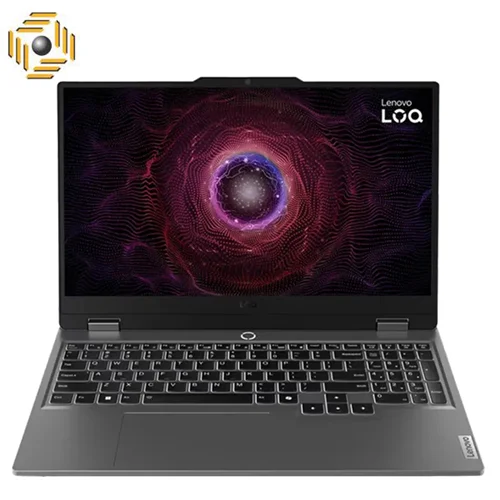 لپ تاپ 15.6 اینچی لنوو مدل LOQ 15ARP9-R5 7235HS-12GB DDR5-512GB SSD-RTX4050-FHD-W