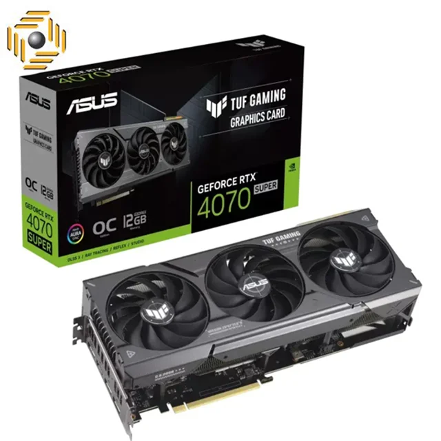 کارت گرافیک ایسوس Tuf Gaming GeForce RTX 4070 Super 12GB GDDR6X OC Edition