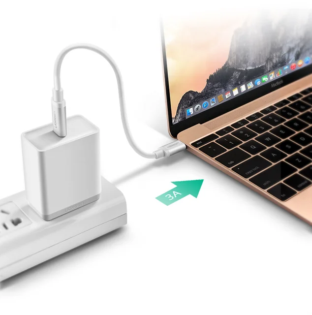 کابل تبدیل USB-C به USB-C یوگرین مدل US161 طول 1.5 متر