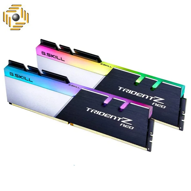 رم دسکتاپ DDR4 دو کاناله 3200 مگاهرتز CL16 جی اسکیل مدل Trident Z Neo ظرفیت 32 گیگابایت