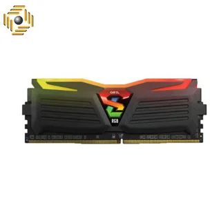 رم دسکتاپ DDR4 تک کاناله 2400 مگاهرتز CL16 گیل مدل Super Luce RGB lite ظرفیت 16 گیگابایت