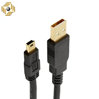 کابل اسکنر MINI USB به USB ( ذوزنقه ) 1.5 متری (اسکنر، دوربین، 5پین)