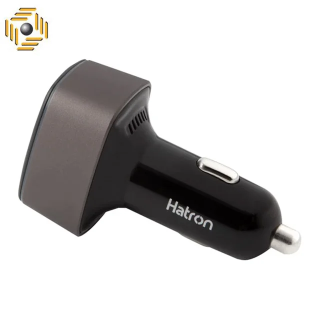 شارژر فندکی 56 وات هترون مدل HCC3210PQ به همراه کابل USB-C