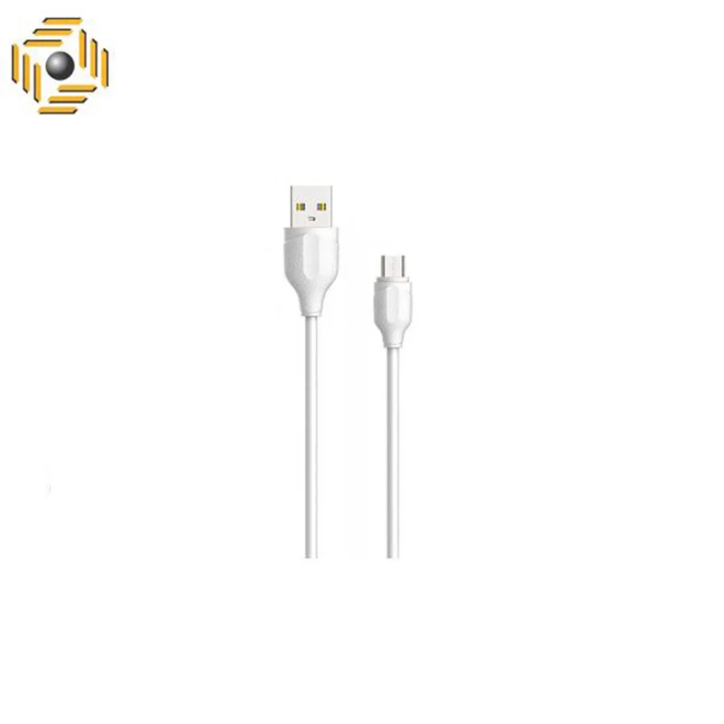 کابل Micro USB پاوربانکی اورجینال الدینیو مدل LDNIO LS38 Data Cable توان ۲.۴ آمپر و طول ۳۰ سانتیمتر