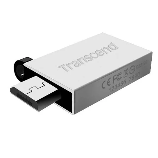 فلش مموری OTG ترنسند مدل JetFlash 380S ظرفیت 16 گیگابایت