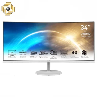 مانیتور خمیده ام اس آی مدل PRO MP341CQW سایز 34 اینچ