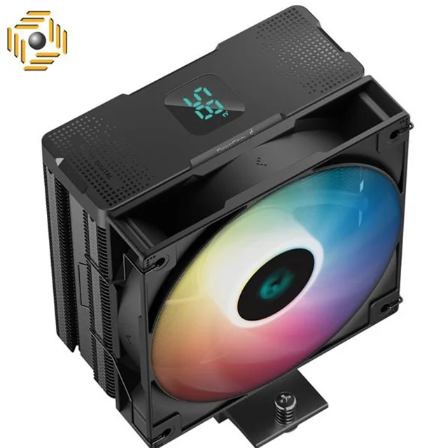 خنک کننده پردازنده دیپ کول AG400 DIGITAL BK ARGB