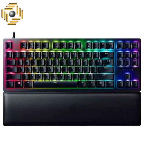 کیبورد اپتیکال گیمینگ ریزر Huntsman V2 TKL Purple Switch