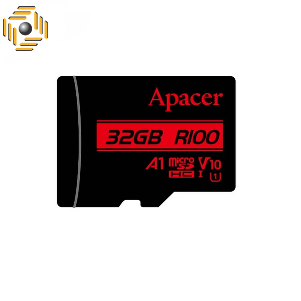 کرات حافظه microSDHC اپیسر مدل R100 کلاس 10 استاندارد UHS-I U1 سرعت 100MBps ظرفیت 32 گیگابایت به همراه آداپتور
