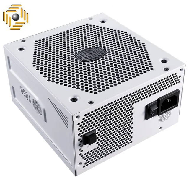 منبع تغذیه کامپیوتر کولر مستر مدل V850 GOLD V2 WHITE EDITION