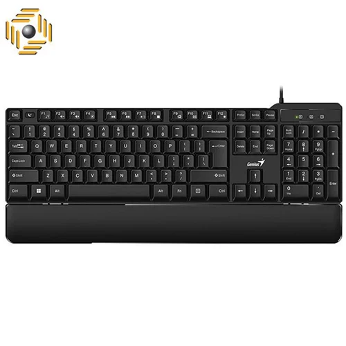 کیبورد باسیم جنیوس KB-100XP با حروف فارسی