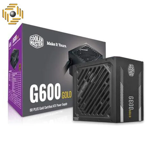منبع تغذیه کامپیوتر کولر مستر مدل G600 Gold