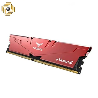 رم کامپیوتر DDR4 تک کاناله 3200 مگاهرتز CL16 تیم گروپ مدل VULCAN Z ظرفیت 32 گیگابایت