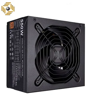 منبع تغذیه کامپیوتر کولر مستر مدل MWE Bronze 550