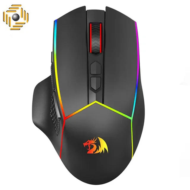 موس بی سیم گیمینگ ردراگون AXE M814 PRO RGB
