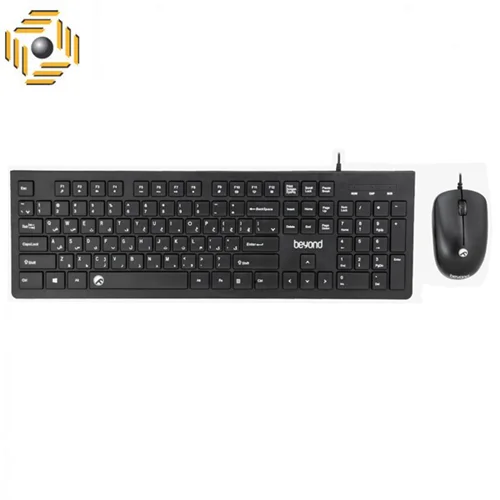 کیبورد و ماوس باسیم بیاند BMK-3422 با حروف فارسی
