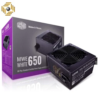 منبع تغذیه کامپیوتر کولر مستر مدل MWE 650 White