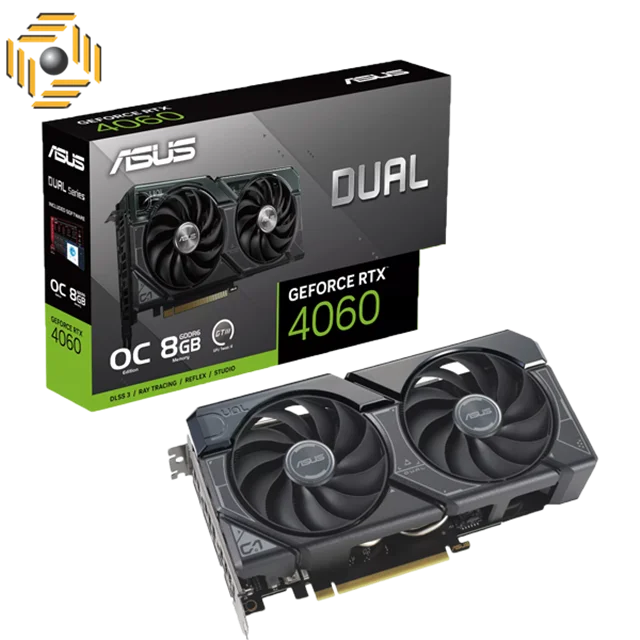 کارت گرافیک ایسوس Dual GeForce RTX 4060EVO 8GB GDDR6