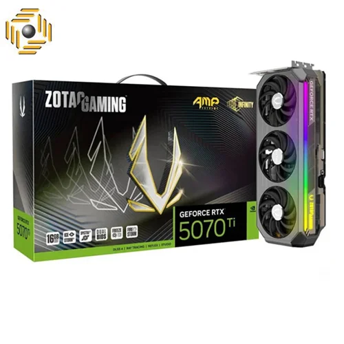 کارت گرافیک گیمینگ زوتک مدل GeForce RTX 5070 Ti AMP Extreme INFINITY